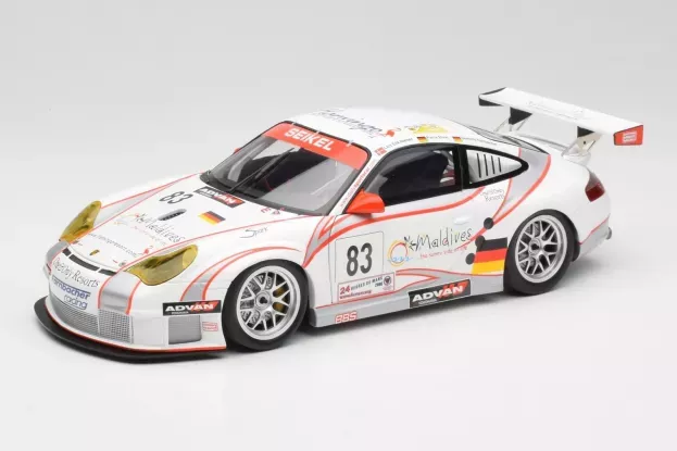 Minichamps Porsche 911 996 Gt3 Rsr N 83 Team Seikel 24h Le Mans 2006 Nielsen 1:18 100066483